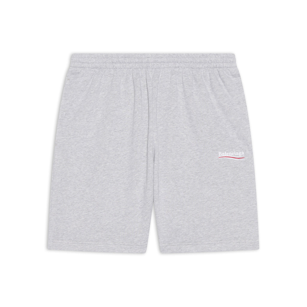 Balenciaga Men's Summer Solid Color Letter Print Elastic Waist Casual Shorts Pants #98974