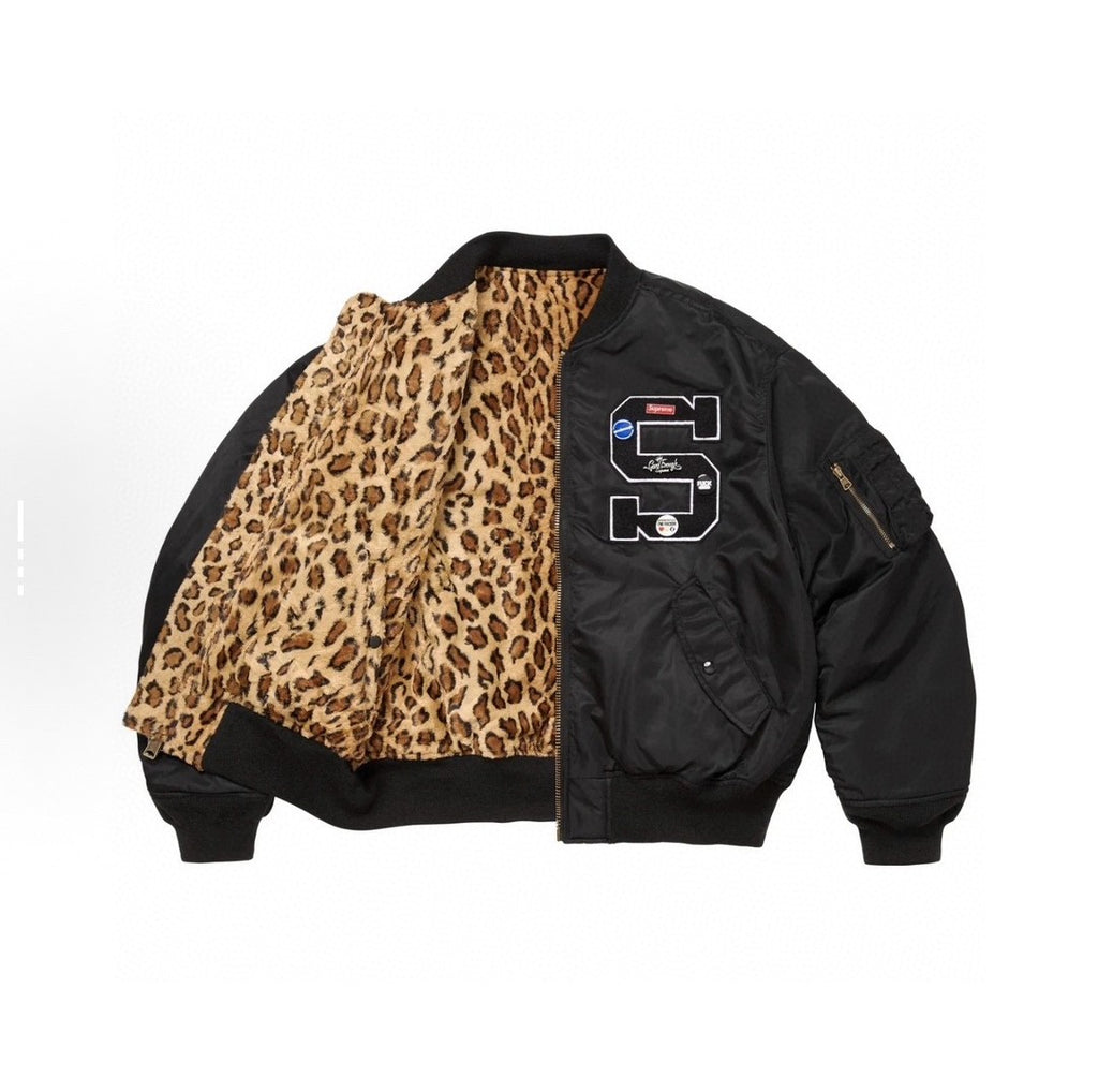 Supreme Supreme X Hiroshi Fujiwara Goodenough Collaboration Men's Autumn/winter Ss25 Patch Logo Design Zip-up Long-sleeved Jacket Includes Eight Diy Customisation Badges Ngvp #2627