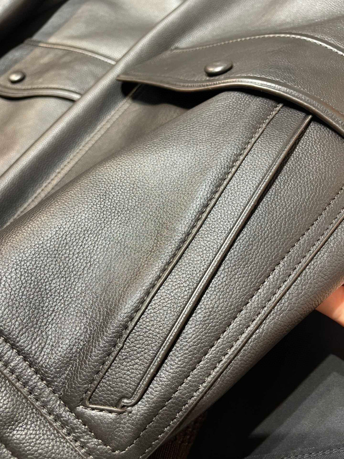 Berluti Multi-Pocket Leather Jacket Ngvp #6915