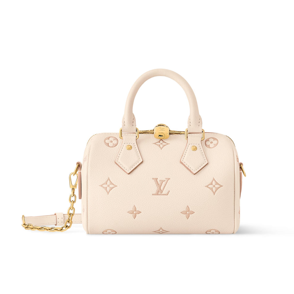Louis Vuitton Speedy Bandoulière 20 Women's Removable Adjustable Shoulder Strap Zipper Closure Letter Printed Coated Canvas Shoulder Slanting Handbag Bag Bags #77453