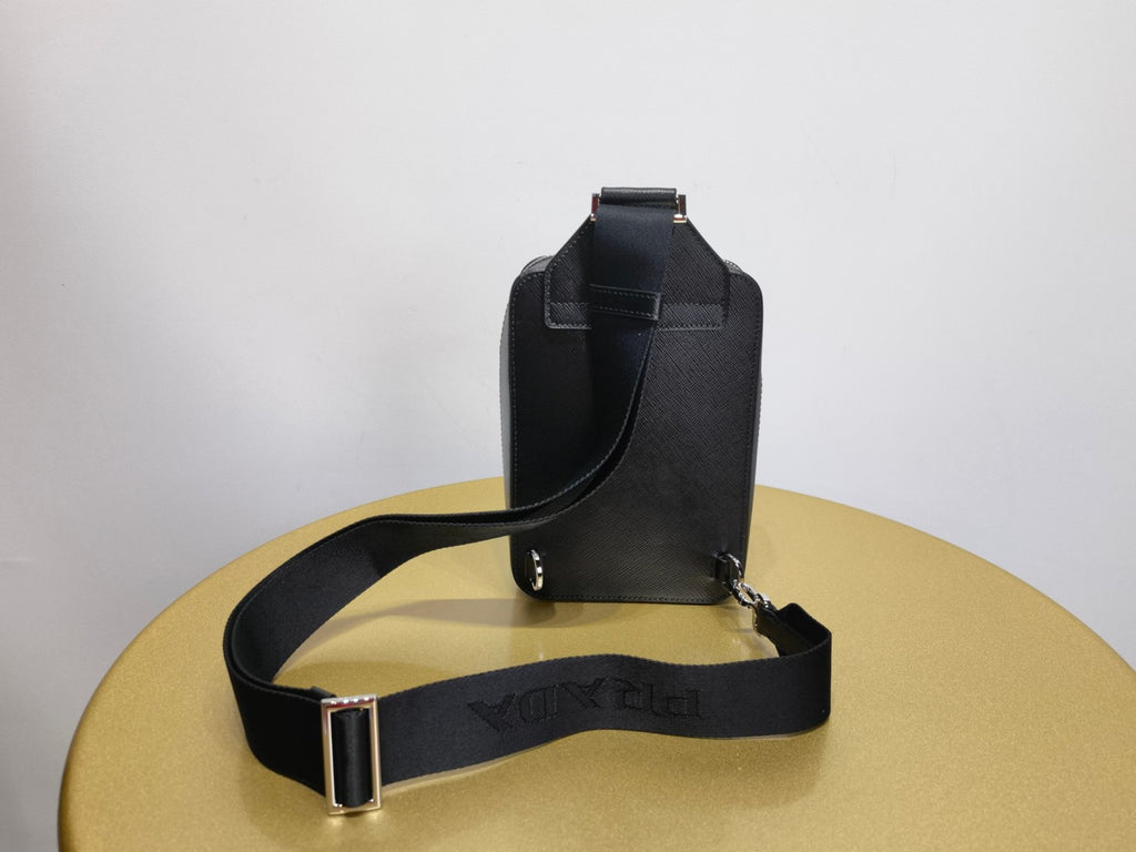 PRADA Prada Brique Saffiano Leather Bag #383732