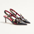 Valentino Women's Studdy Slingback Pumps #336908