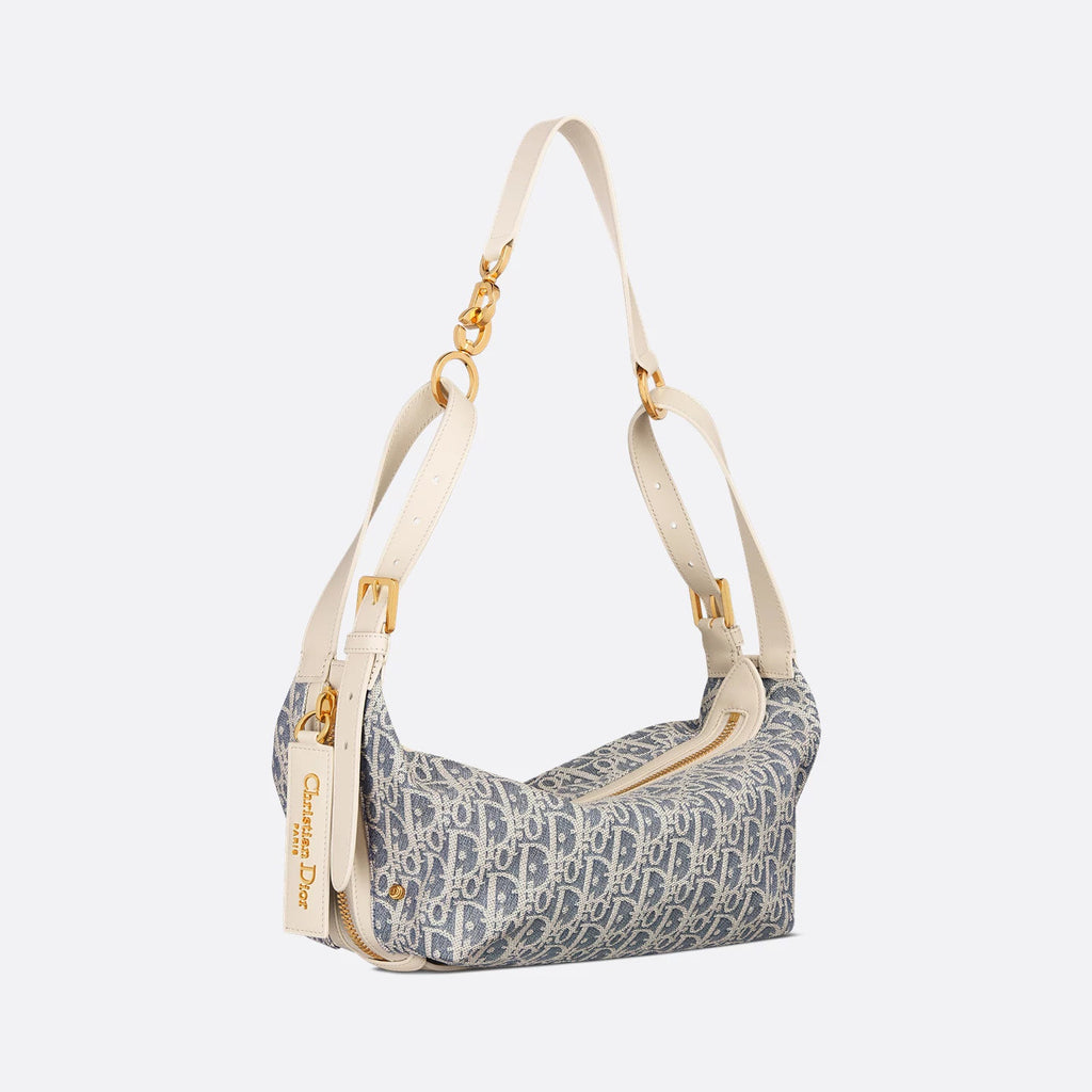 Dior D-Journey Women's Fashion Classic Vintage Leather Print Small Handbag Shoulder Bag Crossbody Bag Bags M2416UBUQ_M030 #79137