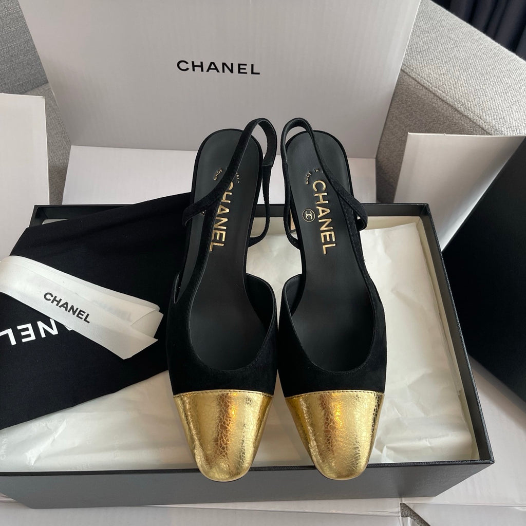 Chanel Bow Ballet Shoes #381461