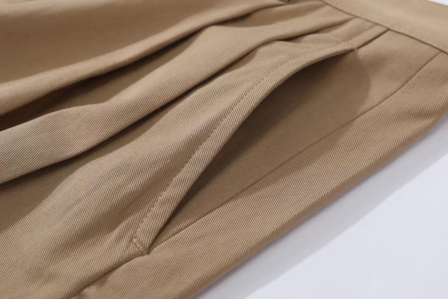 Louis Vuitton Men's Spring and Autumn Solid Color Embroidered Letter Printed Cotton Woven Fabric Casual Pants #76567