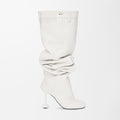Loewe Women's Over-the-Knee Boots Solid-Color Leather Extra-Long Leg Boots Casual Shoes 10cm Heel Height #81718