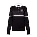 Louis Vuitton Men's Spring Summer Stripe Colour Block Long Sleeve Polo Neck Knit T-Shirt #76619