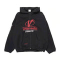 Vetements Men's Spring and Autumn Zipper Printed Pullover Hoodie Sweatshirt Jacket #99869
