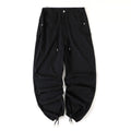 Chrome Hearts Men's Women's Spring And Summer Solid Color Wide Leg Loose Pants Drawstring Metal Button Retro High Street Casual Pants Ngvp #8294
