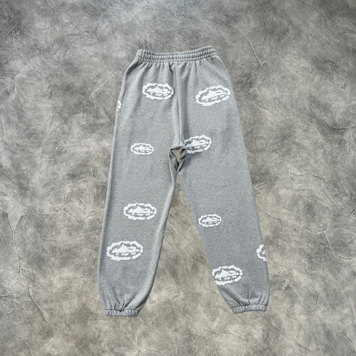Corteiz Clouds Zip-Up Tracksuit Grey