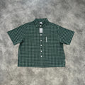 Mertra Plaid Short Sleeves Shirt Green