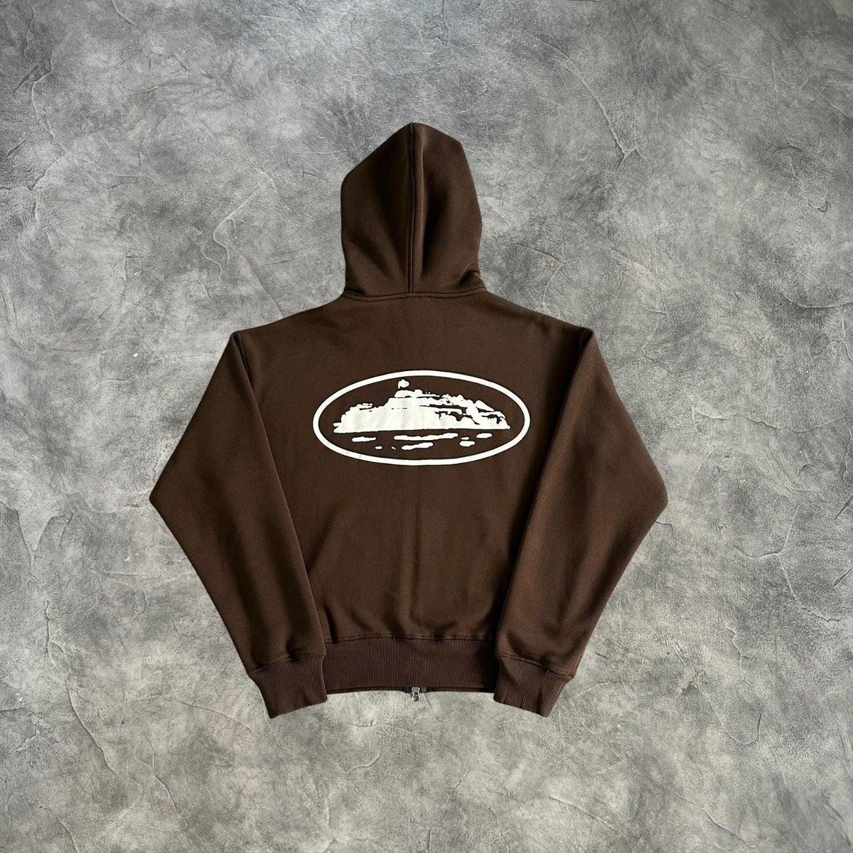 Corteiz Zip-Up Tracksuit Brown