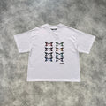 Mertra Stacked Logo T-Shirt White