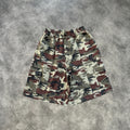 Mertra Cargo Shorts Yellow Camouflage