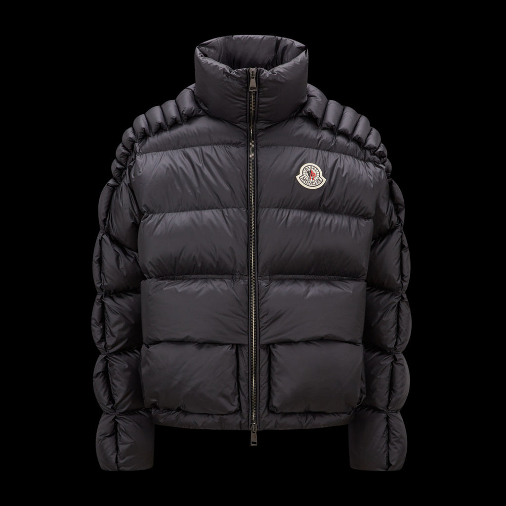 Moncler Men's And Women's Models Winter Black Zip Dofa Short Puffer Down Jacket #97543