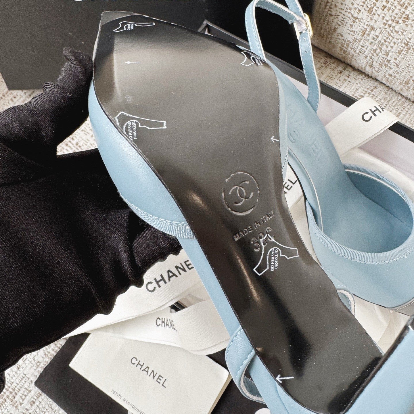 Chanel Spring and Summer High Heels Flat Shoes #378093