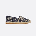 Dior Granville Women's Alphabet Printed Comfortable Knitted Straw Shoes Casual Single Shoes #76298