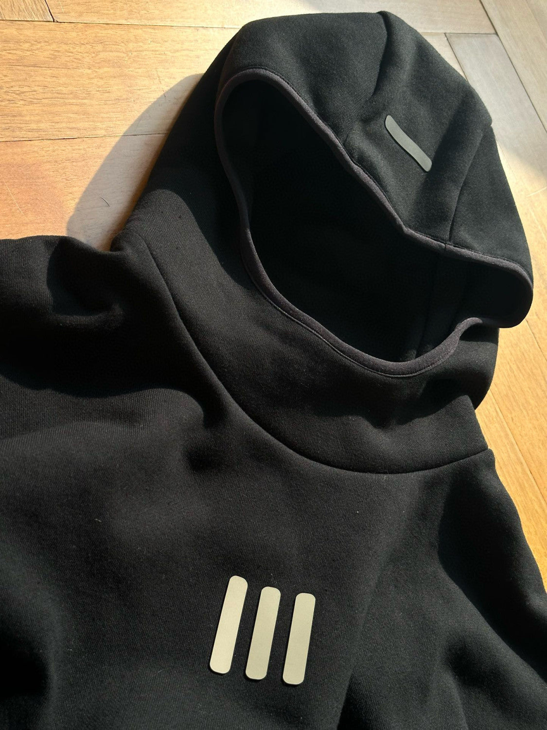 Fear of God x Adidas Men's and Women's Spring and Autumn Black Casual Sports Hooded Sweatshirt Pullover Pants Suit Set #97924