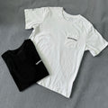 Chrome Hearts Men's Summer Solid Color Cross Print Round Neck Cotton Short Sleeve T-Shirt #77171