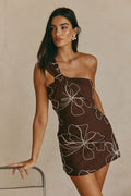 Dimmi Dress - Chocolate Floral