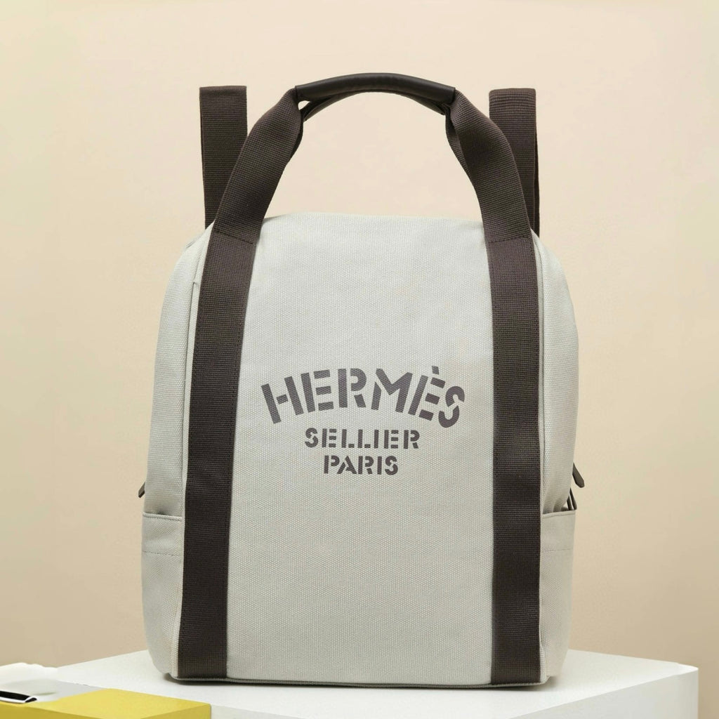 Hermes Men's wear and Women's Fashion Casual Patterned Print Color-Block Backpack Bag Bags #78792