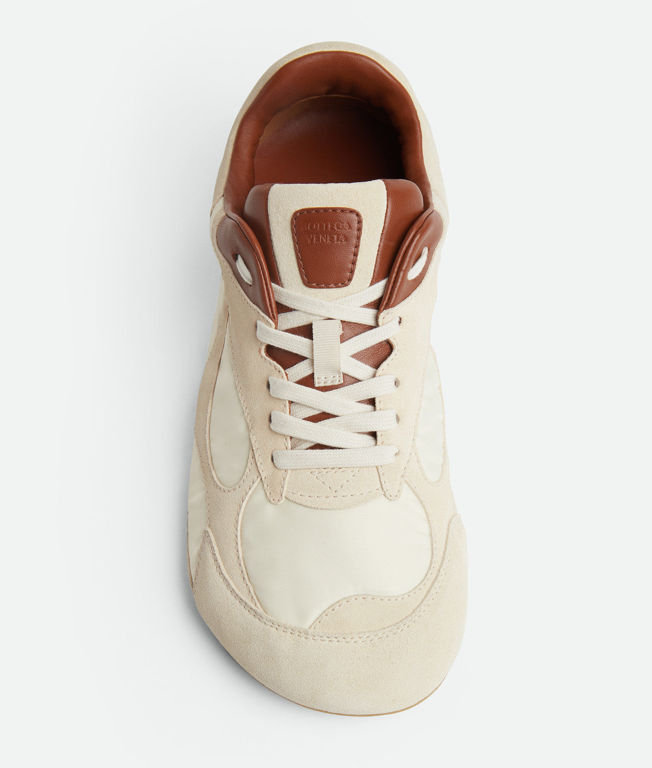 Bottega Veneta Women's Orbit Flash Sneakers Four Seasons Retro Low Top Round Toe Lace Up Color Blocking Casual Shoes Ngvp #1958