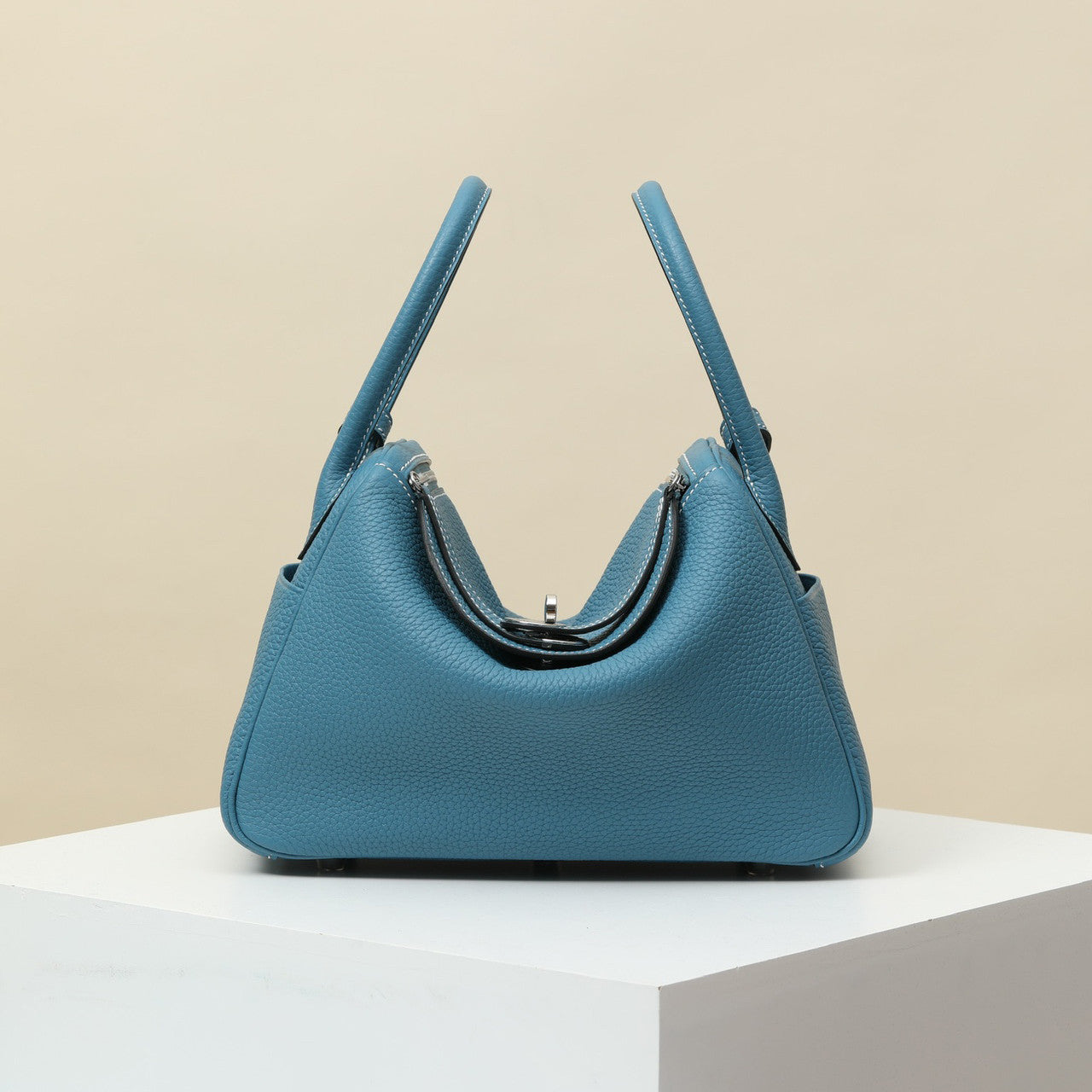 Hermes Women's Fashion Classic Solid Color Leather Tote Bag Shoulder Bag Bags H073428CK08 #79219