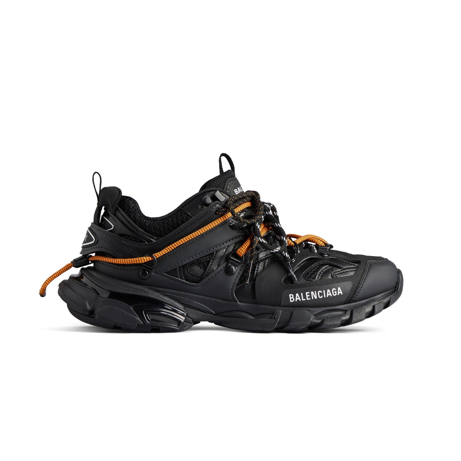 Balenciaga Track Trail Laces Men's Retro Low Top Casual Shoes Round Toe Lace Up Dads #76424