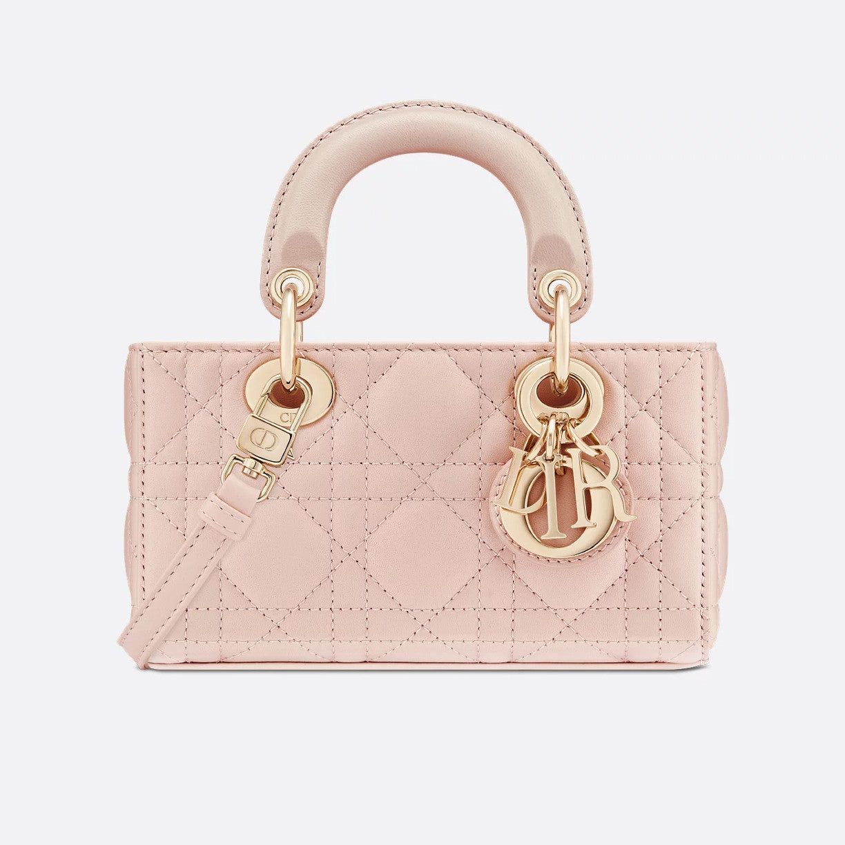 Dior Lady D-Joy Women's Classic Fashion Sheepskin Handbag Gold Buckle Ultra-mini Chain Bag Crossbody Bag Bags S0910ONGE_M848 #78483