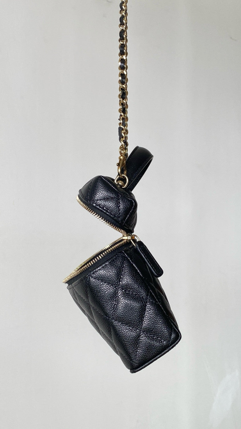 Chanel Women's Chain Logo Solid Color Casual Leather Shoulder Crossbody Tote Bag Bags #76226