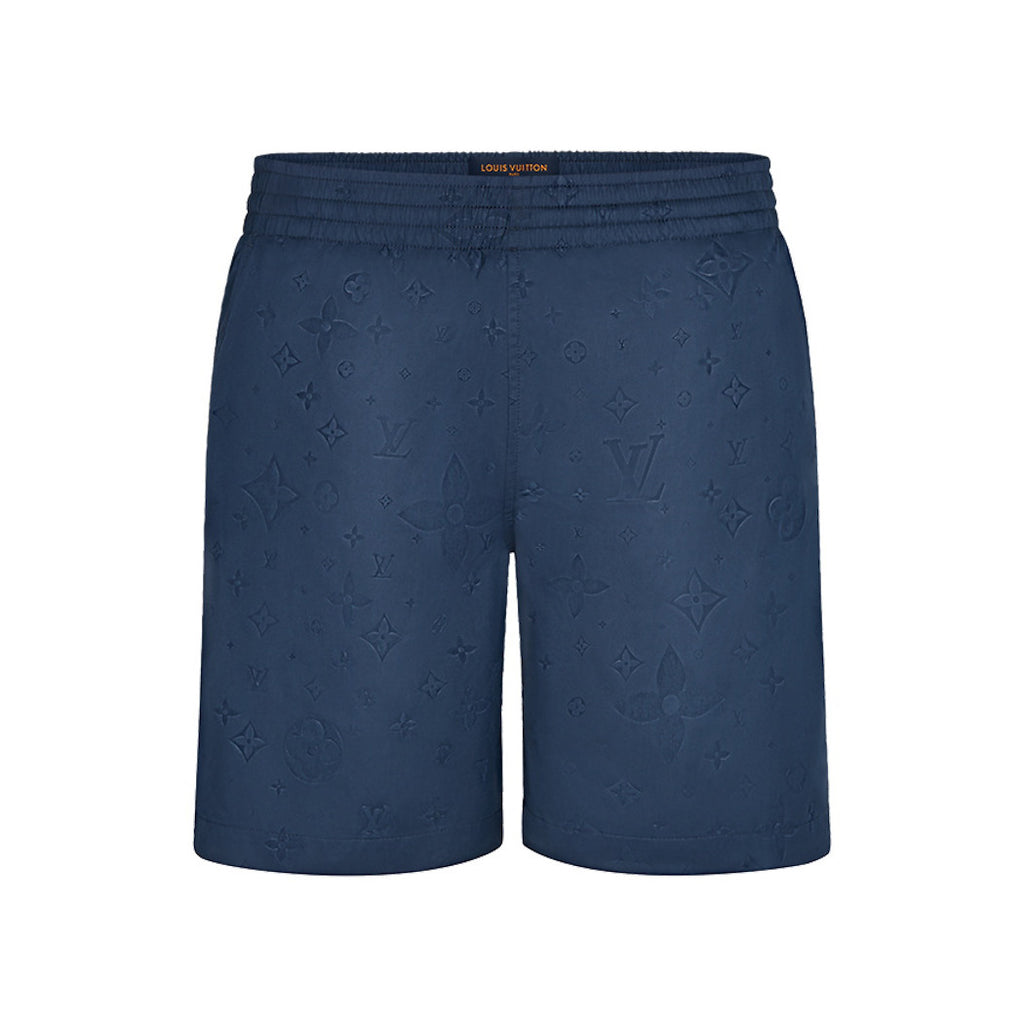Louis Vuitton Men's Summer Solid Color Polyester Beach Full Print Casual Signature Swim Board Shorts #98199