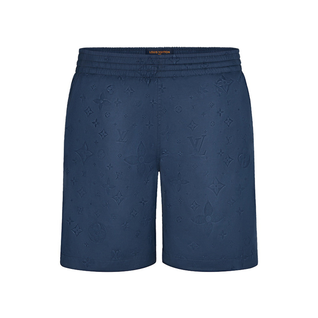 Louis Vuitton Men's Summer Solid Color Polyester Beach Full Print Casual Signature Swim Board Shorts #98199