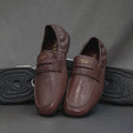 Prada Women's Spring/fall Fashion Casual Leather Round Toe Slip On Loafers Casual Shoes #78369