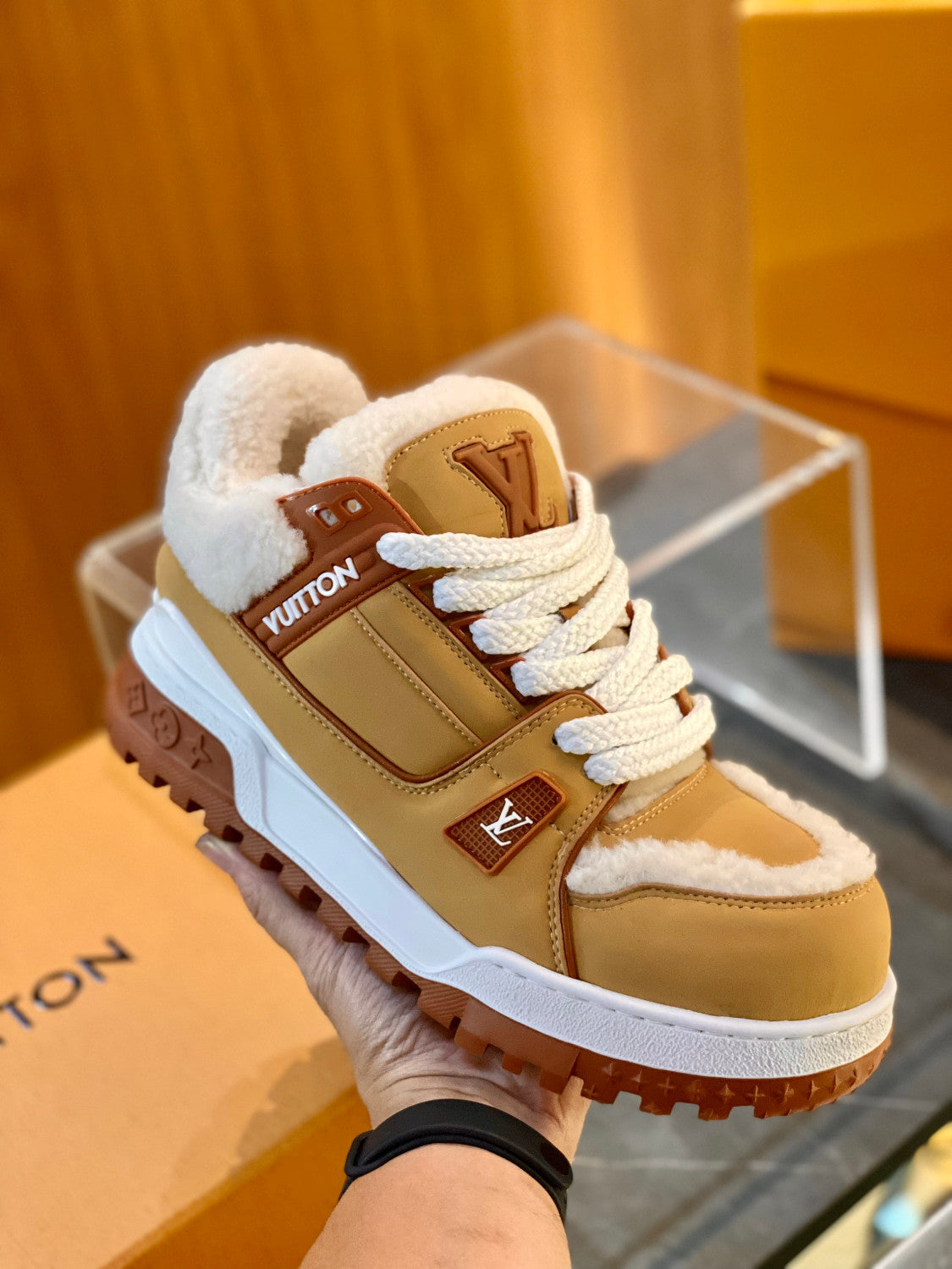 Louis Vuitton Lv Trainer Maxi Sneaker Men Shoes 1AJ282#335266