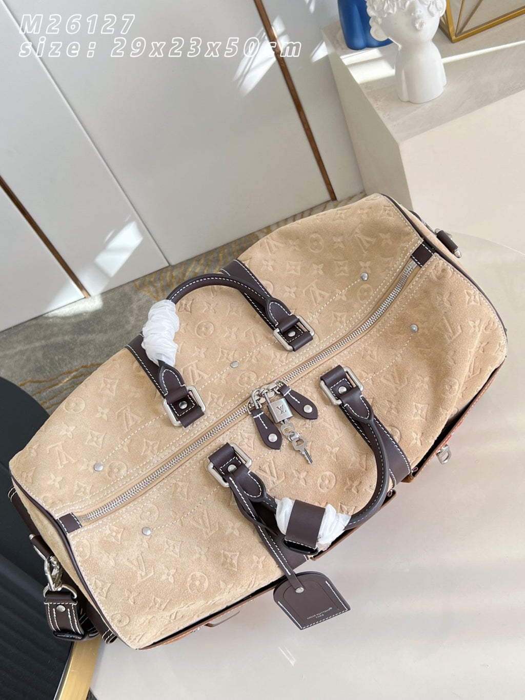 Louis Vuitton Keepall Bandoulière 50 Autres Cuirs Monogram Travel M26127 #336389