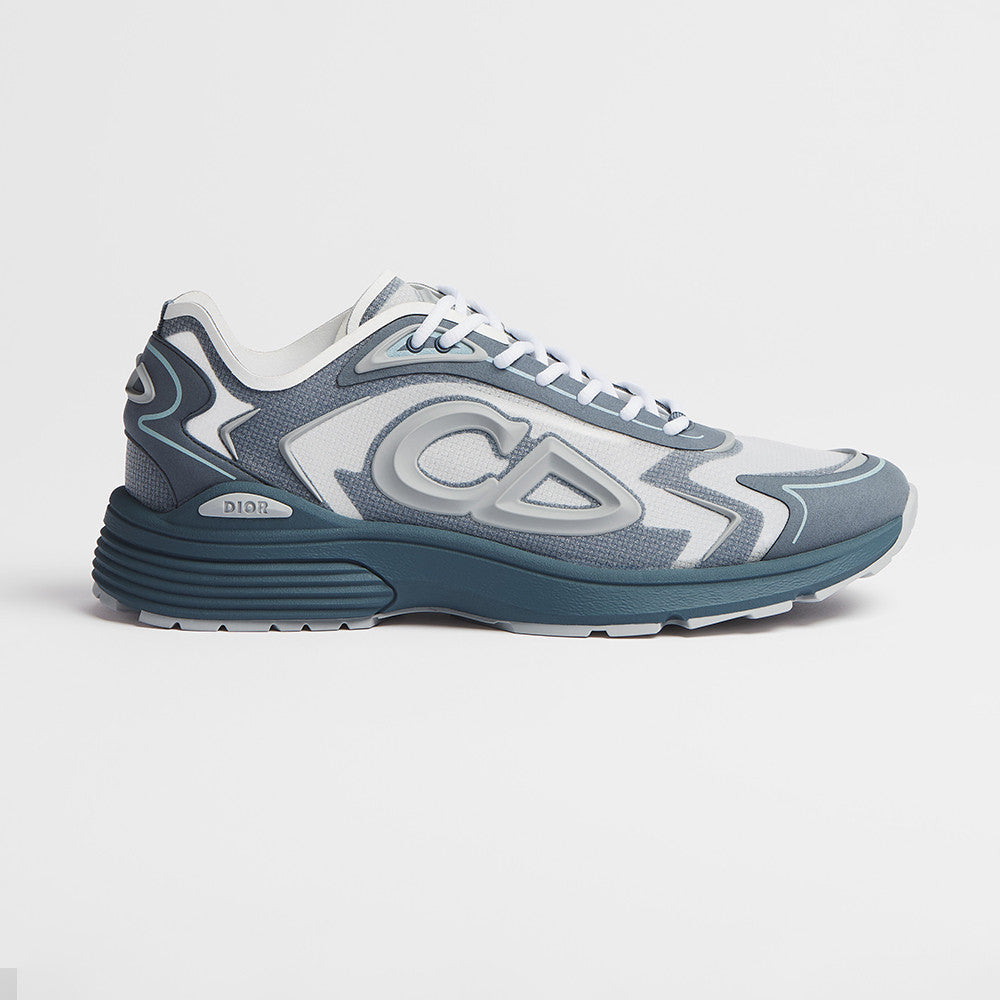 DIOR B30 Countdown Tech Sneaker Semi-Transparent N3O Nylon Technical Fabric and Rubber #381134