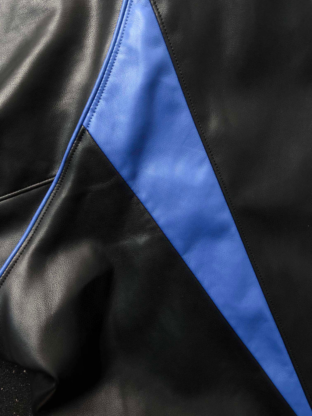 Balenciaga Leather Hooded Zip Jacket #96691