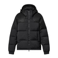 Louis Vuitton Men's Autumn and Winter Solid Color Logo Embossed Hooded Zipper Long Sleeve Warm Puffer Down Jacket #74945
