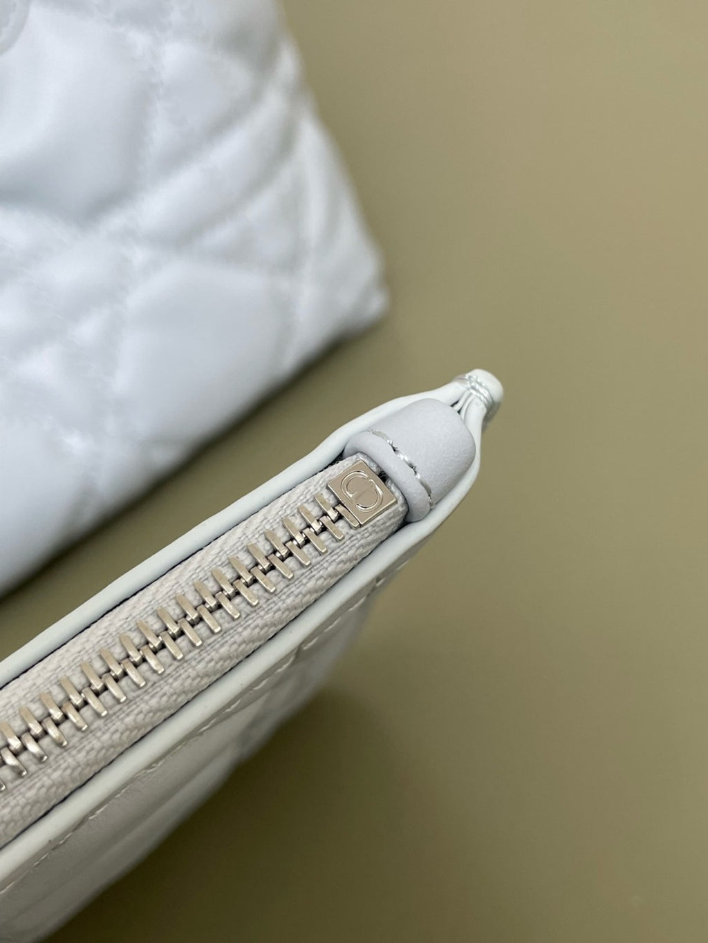 Dior Small Dior Toujours Bag Ice Blue Macrocannage Calfskin #379082