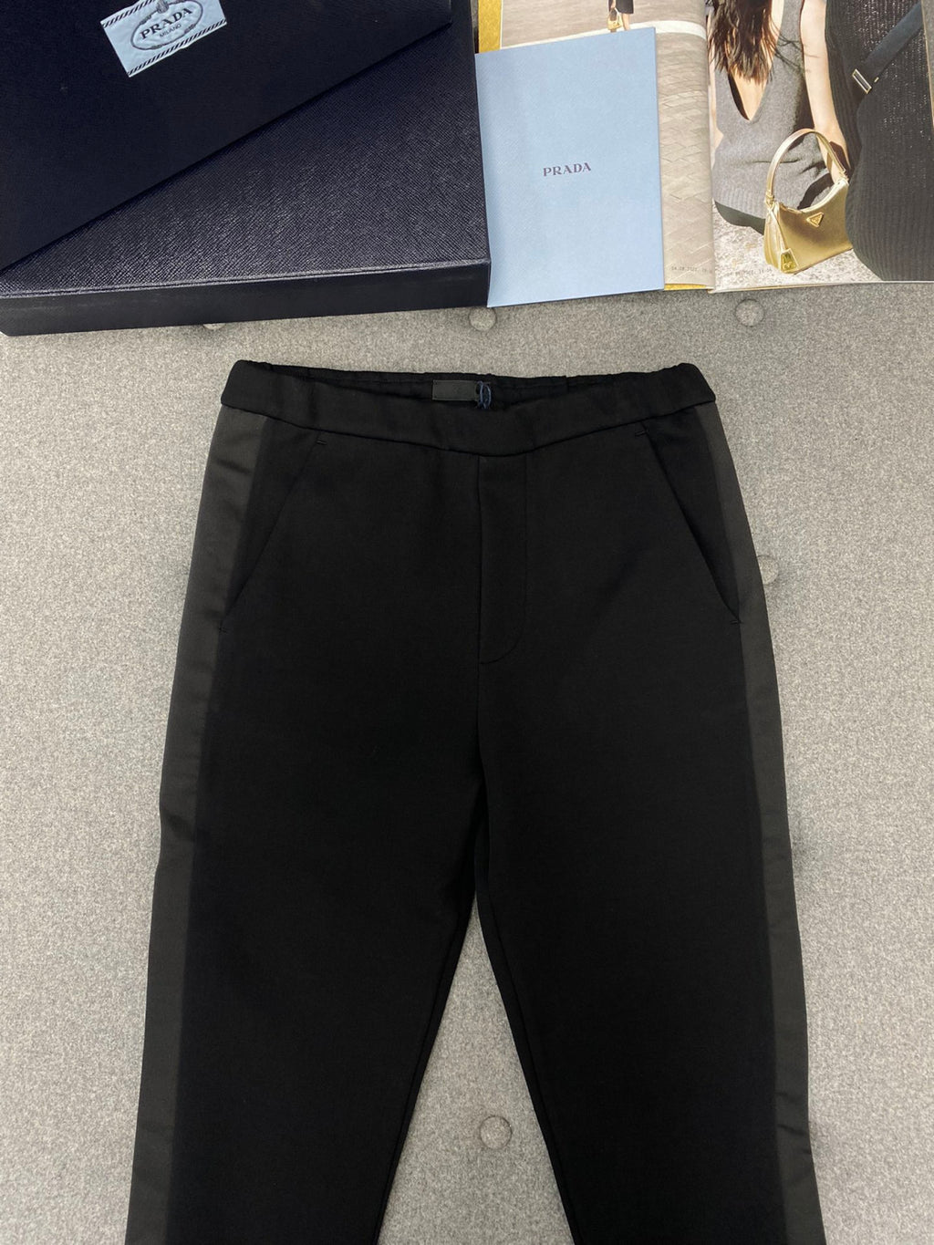 Prada Technical Fleece Cardigan Pants Duchesse Details #375705