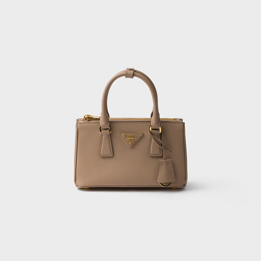 Prada Caramel Prada Galleria Mini Saffiano Leather Bag #333995
