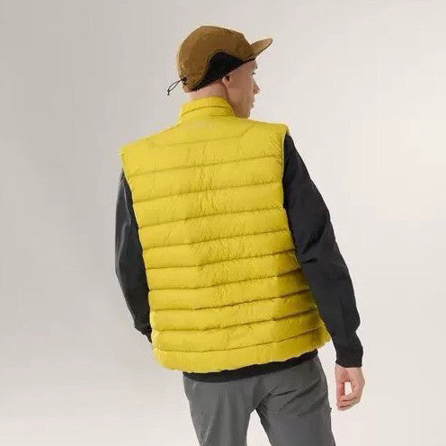 Arcteryx Men's Fall/Winter Fashion Casual High Neck Zipper Sleeveless Thermal Vest #79431