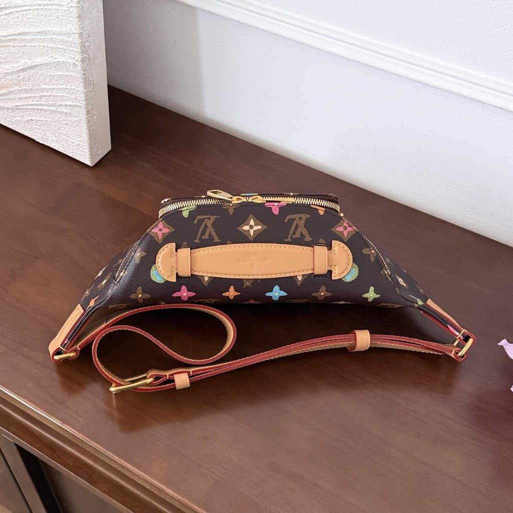 Louis Vuitton Bumbag Chocolate Craggy Monogram #337172