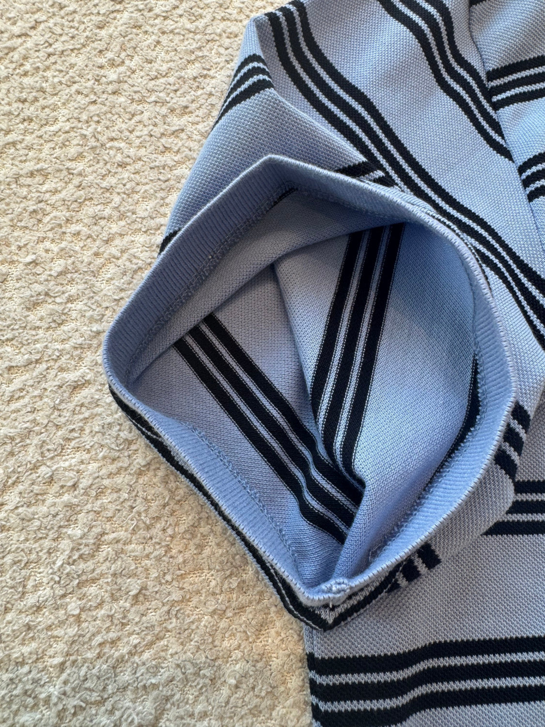 Prada Stripe Polo T-Shirt #377856