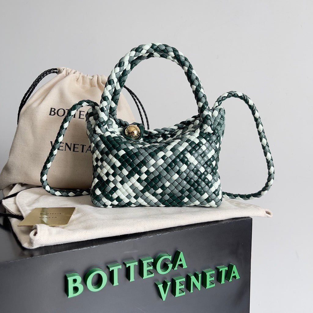 Bottega Veneta 26SS Tosca Shoulder Bag Handheld Classic Women's Woven Bag #195275