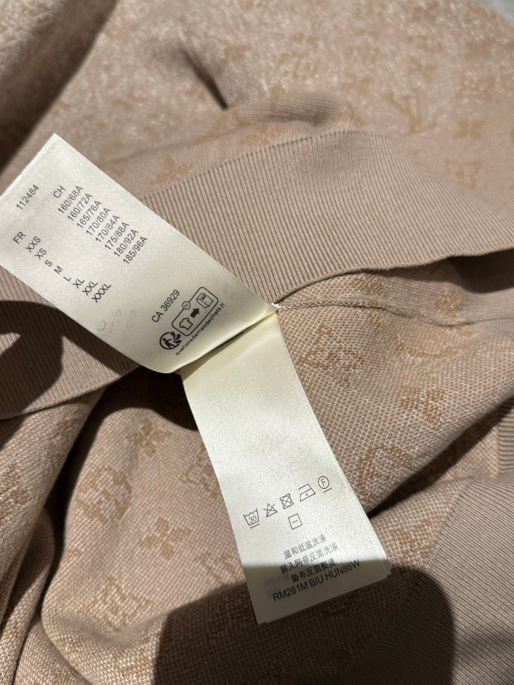 Louis Vuitton Monogram Long-Sleeved Crewneck 1AJTX9 #337083