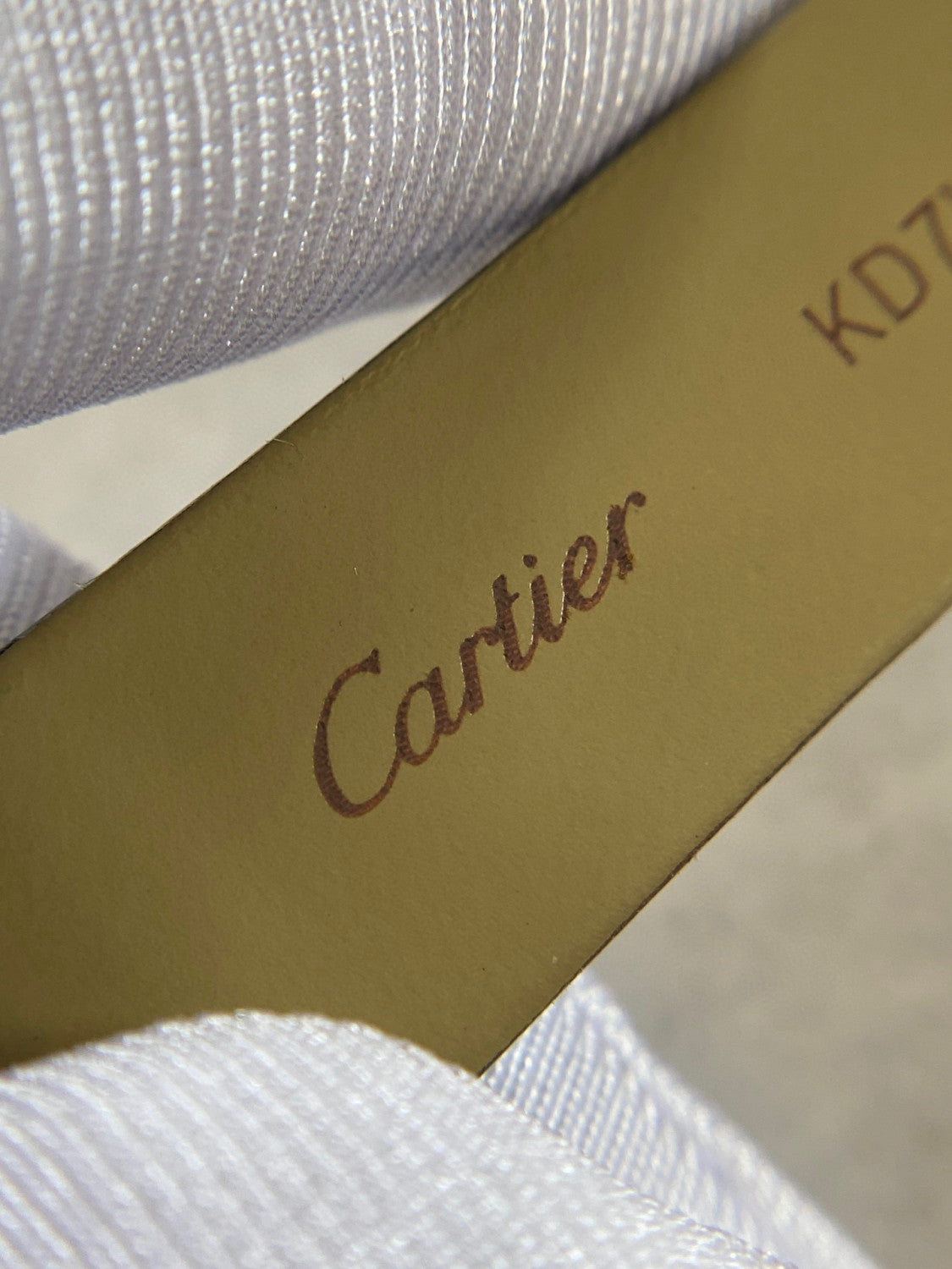 Cartier Black Strap Decorative Watch #21921