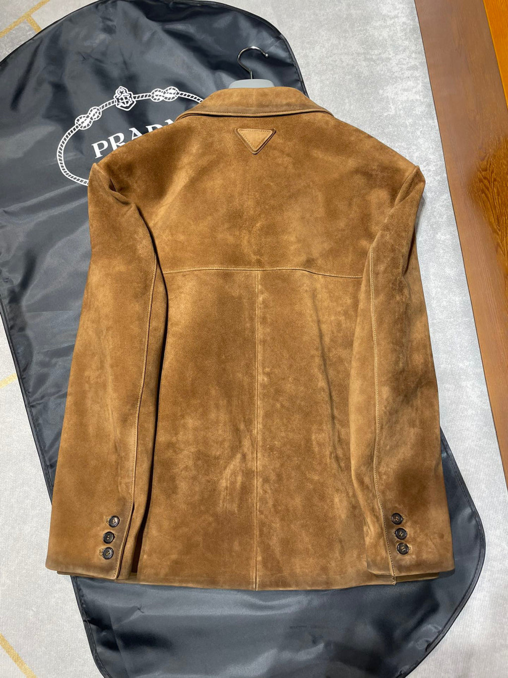 Prada Men's Single Breasted Vintage Jacket Ngvp #6745