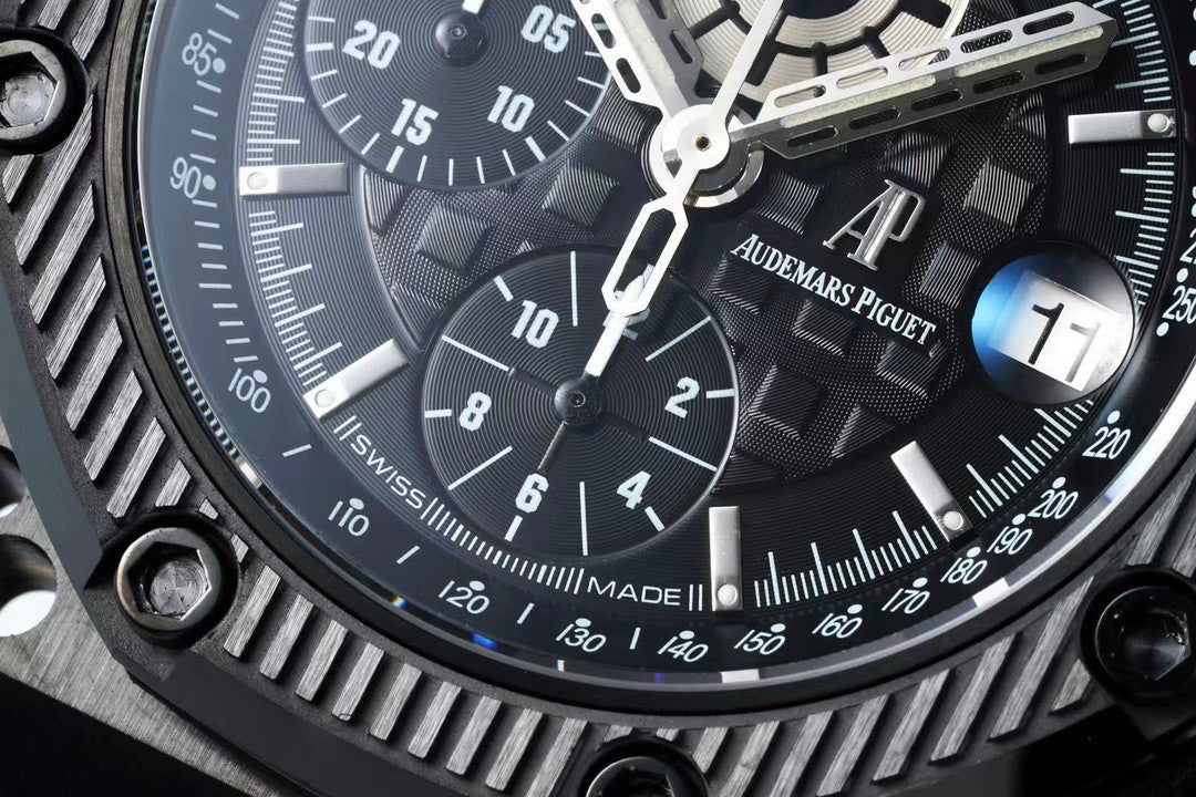 Audemars Piguet Men's Skeleton Bezel Mechanical Watch #96924