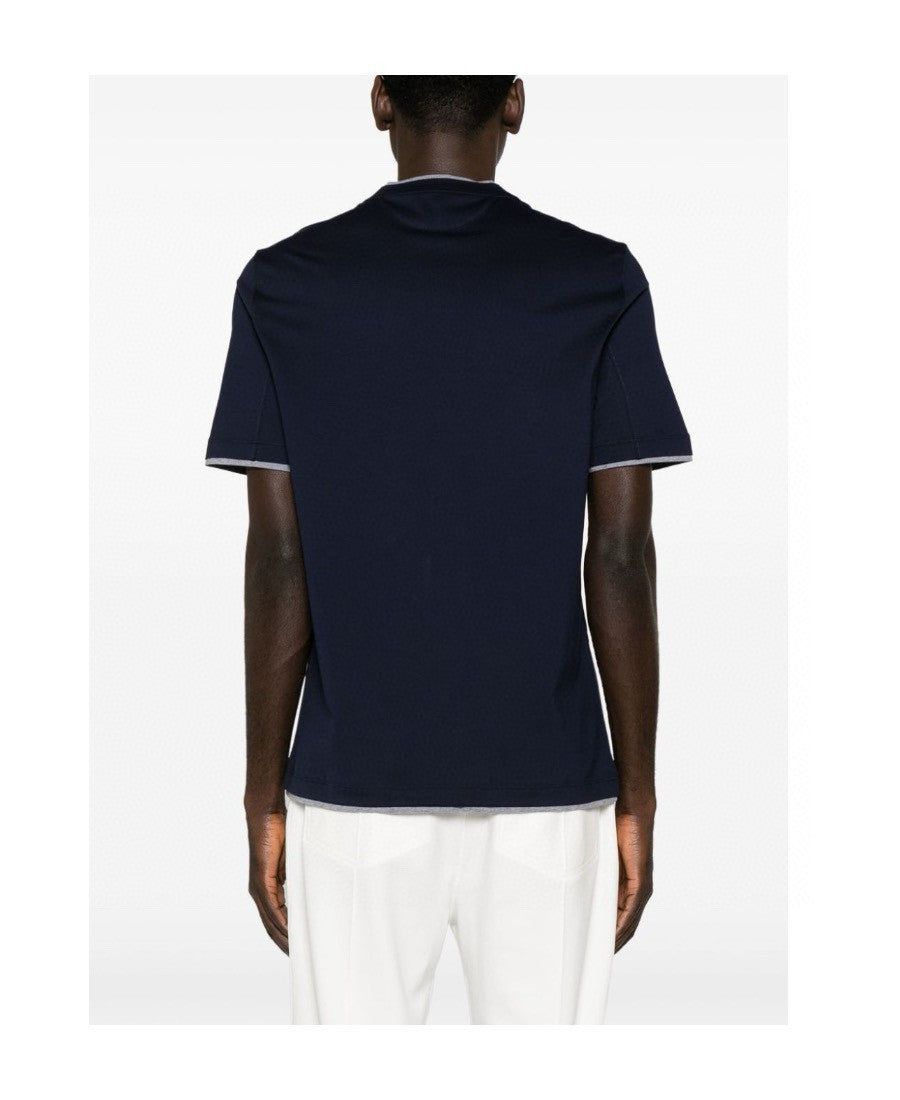 Burberry Men's Summer Solid Color Fashion Casual Round Neck Short Sleeve Logo Print T-shirt #78171
